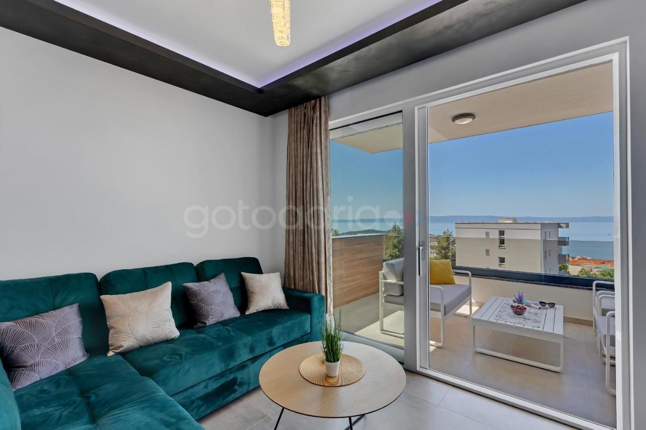 Luxury Seaview Apt Luki - Free Parking Makarska Extérieur photo