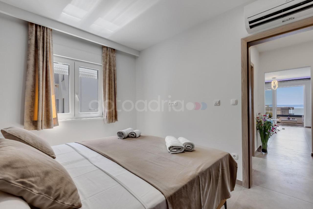 Luxury Seaview Apt Luki - Free Parking Makarska Extérieur photo