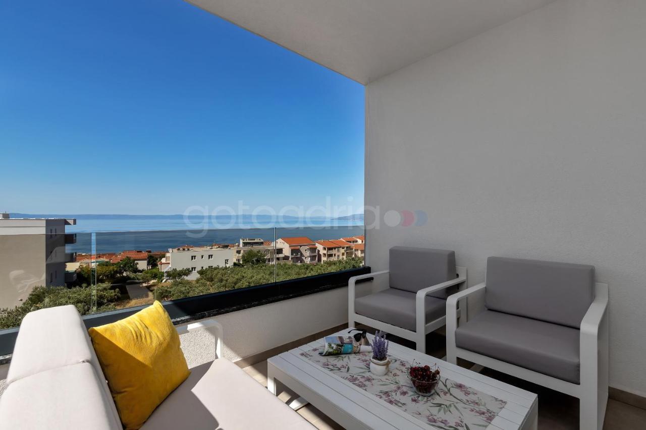 Luxury Seaview Apt Luki - Free Parking Makarska Extérieur photo